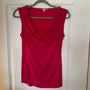 Halogen Bright Pink Scoop Neck and Long Tank Women’s Medium